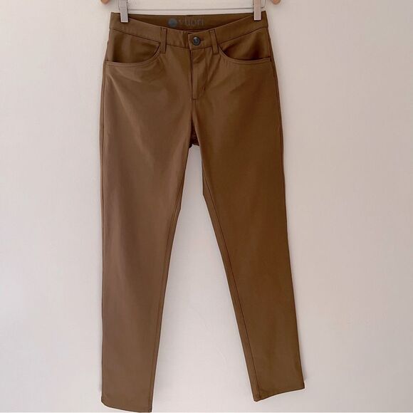 Vuori NWOT Meta Pants Athletic Slim Tobacco Size 28 X 30 - Picture 2 of 9